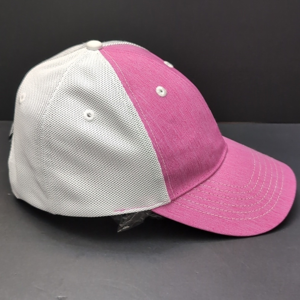 Fast Eddie, Corvette Woman's Pink/White Mesh, Snapback Hat. - Picture 3 of 8